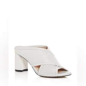 Stuart Weitzman Women's Sam Crisscross High-Heel Slide Sandals